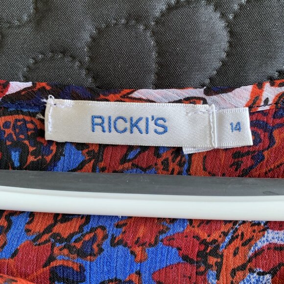 Vibrant Ricki's Women's Blouse - Picture 7 of 7